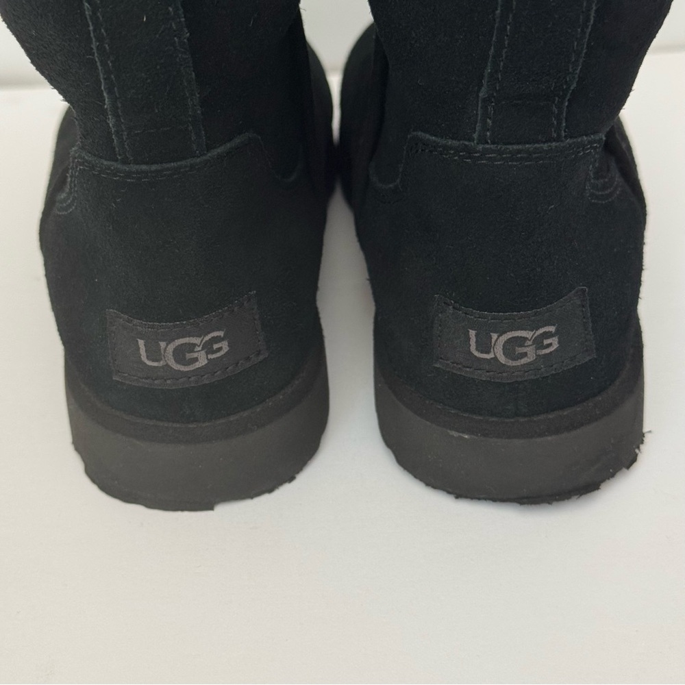 UGG Cory Black Sheepskin Winter Boots 5 1/2” Shaft Height Size 7 - Picture 6 of 16
